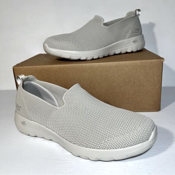 Skechers GOwalk Joy Sensational Day Knit Walking Sneakers - Picture 1 of 7